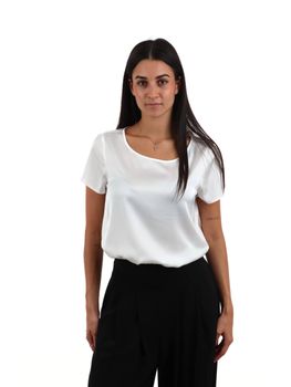 Blusa Rinascimento CFC0130216003 da donna bianca.