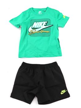 Set Nike 86M991 023 da bambino verde e nero.