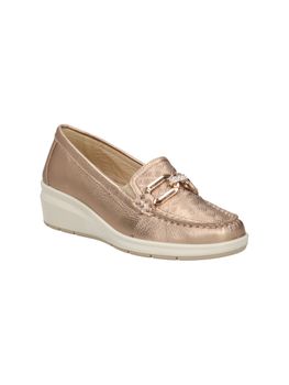 Mocassino Enval 77520 da donna champagne.
