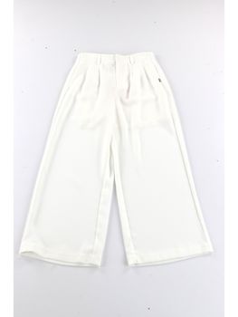Pantalone Liu Jo GA5032T4508 da bambina bianco.