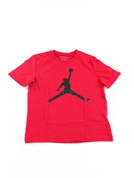 T-shirt Jordan 952423 da bambino rossa.