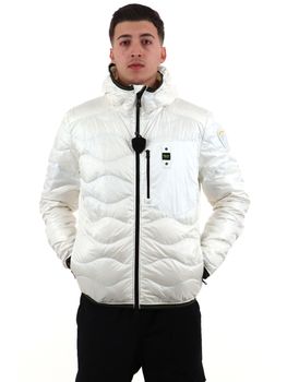Piumino Blauer BLUC03177 006719 da uomo bianco.