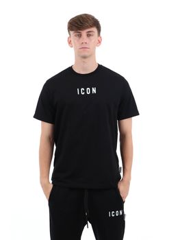 T-shirt Icon IUT002C da uomo nera.