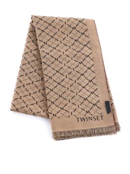 Stola Twinset 262TA4300 da donna dark coffee.