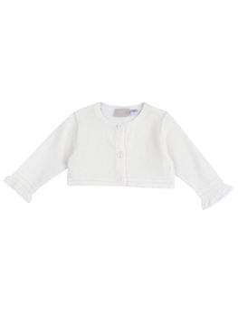 Cardigan Chicco 101683 da bambina bianco.