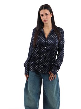 Camicia Guess W6YH23 W2946 da donna smart blue.