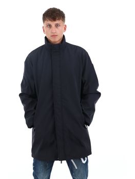 Cappotto Armani Exchange XM001578 AF16926 da uomo nero.