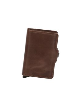 Portacarte Secrid unisex cioccolato.