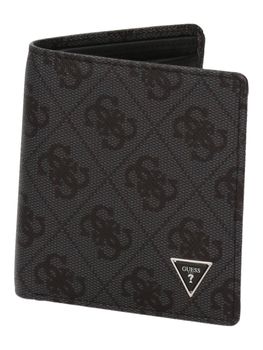 Portafoglio Guess SMVELE LEA22 da uomo nero.