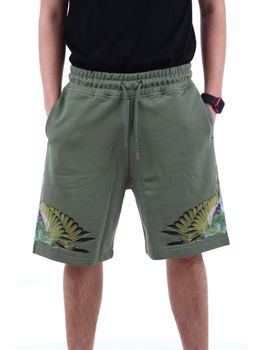 Bermuda County Of Milan S6CMMABE033 da uomo verde militare.