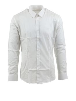 Camicia Daniele Alessandrini C1507B7514 2 da uomo bianca.