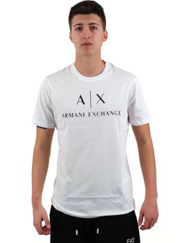 T-Shirt Armani Exchange 8NZTCJ Z8H4Z da uomo bianca.