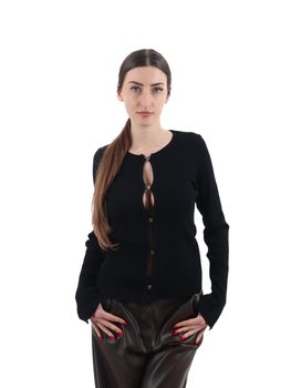 Cardigan Guess W6RR35 Z0132 da donna jet black.