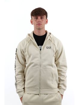 Felpa EA7 7M001047 AF10377 da uomo almond.