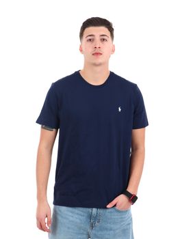 T-shirt Polo Ralph Lauren 714844756 da uomo navy+bianco.