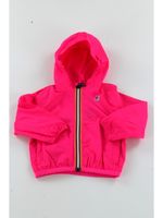 giacchetto k-way k61336w x1b le vrai claude da bambina fuxia.
