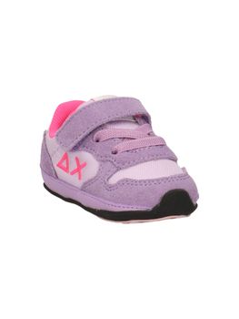 Scarpa da culla Sun68 Z44401N per neonati lilla.