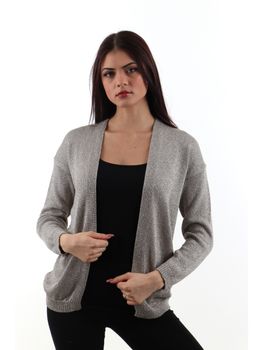 Cardigan Emme Marella FEBO da donna grigio.