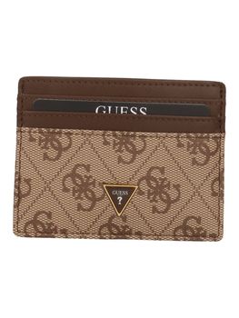 Portacarte Guess SMVELE LEA25 da uomo beige+brown.