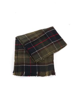 Sciarpa Barbour LSC0184 da adulti verde+multicolor.