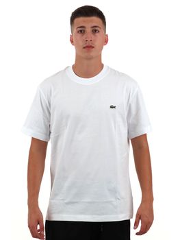 T-shirt Lacoste TH7318 da uomo bianca.