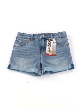Shorts Levi's 4EH272 MDW da bambina denim.