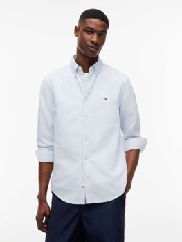 Camicia Tommy Jeans DM0DM21298 da uomo sweet blu.
