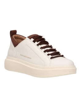 Sneakers Alexander Smith 2318 Wembley High Frequency man da uomo bianca+marrone.
