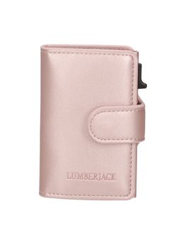 Portacarte Lumberjack LKP01MWA0618 unisex rosa.