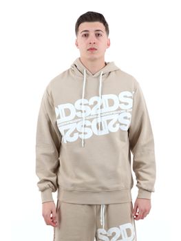 Felpa Dropseason2 SS26261 da uomo sabbia.