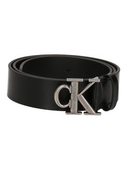 Cintura Calvin Klein LV04D7016G da uomo nera.