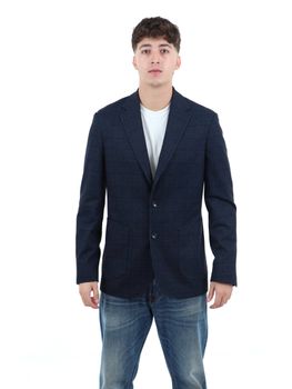 Giacca Yos APAMILCARE271GG05 da uomo blu.