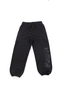 Pantalone Disclaimer 58520 da bambina nero.