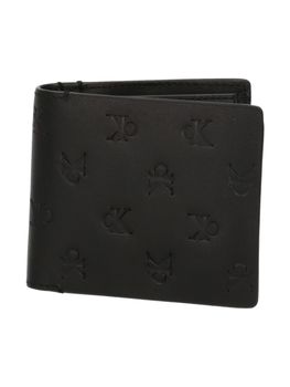 Portafoglio Calvin Klein K50K513151 0GK da uomo nero.