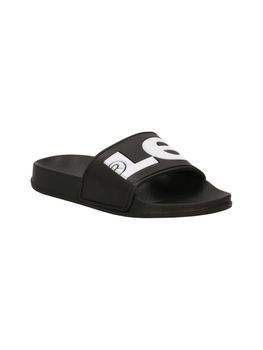 Ciabatta Levi's VPOL0238S da bambini nero+bianco