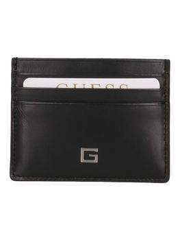Portacarte Guess SMMAGS LEA25 MADRID da uomo nero.