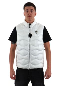 Smanicato Blauer BLUX02230 005958 DANNY da uomo bianco.