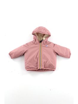 Giubbino K-Way K7142RW da bambina rose.