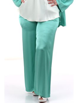Pantalone Lizalù F1017XBF55037 da donna smeraldo.