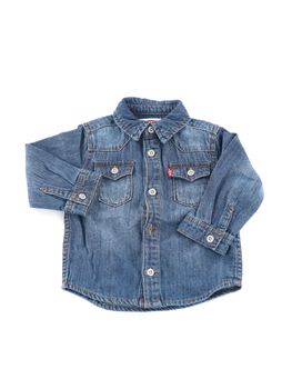 Camicia Levi's 6EM335 da bambino denim.