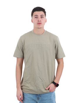 T-shirt Guess M2YI31I3Z14 da uomo nera