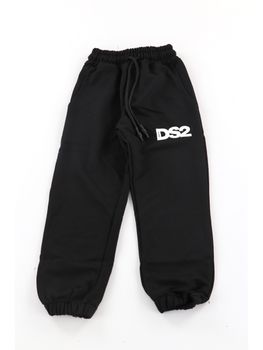 Pantalone Dropseason2 SS25K027 da bambino nero.