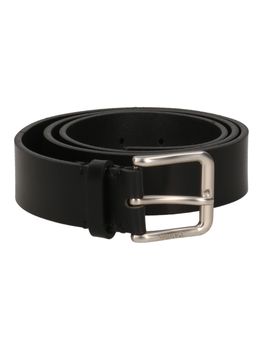 Cintura Calvin Klein LV04G7023G da uomo nera.
