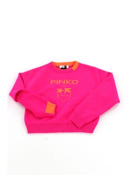 Maglia Pinko Up F4PIBGJP108 da bambina fuxia.