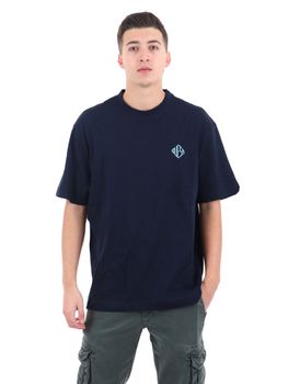 T-shirt Guess M6RI25 I3Z14 da uomo blu.