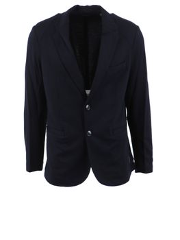 Giacca Armani Exchange 8NZG77 ZJ6JZ da uomo blu navy.