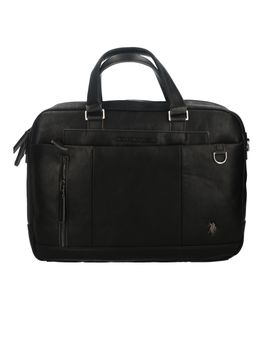 Cartella U.S. Polo Assn BIUCB5738MVP da uomo nera.