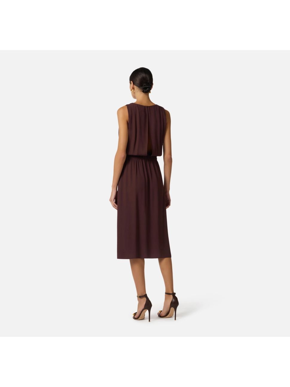 abito-elisabetta-franchi-ab88461e2-da-donna-cacao