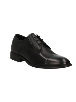 Scarpa elegante Nero Giardini E400131UE da uomo nera.