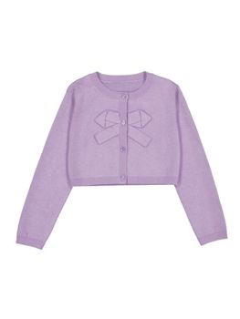 Cardigan Mayoral 321 da bambina malva.